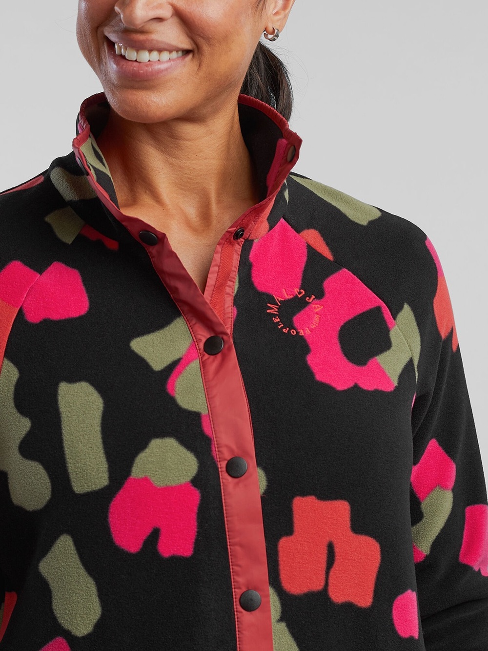 Title Nine Maloja Unicorn Snap Fleece Pullover Sweatshirt medium NWOT - Picture 10 of 16